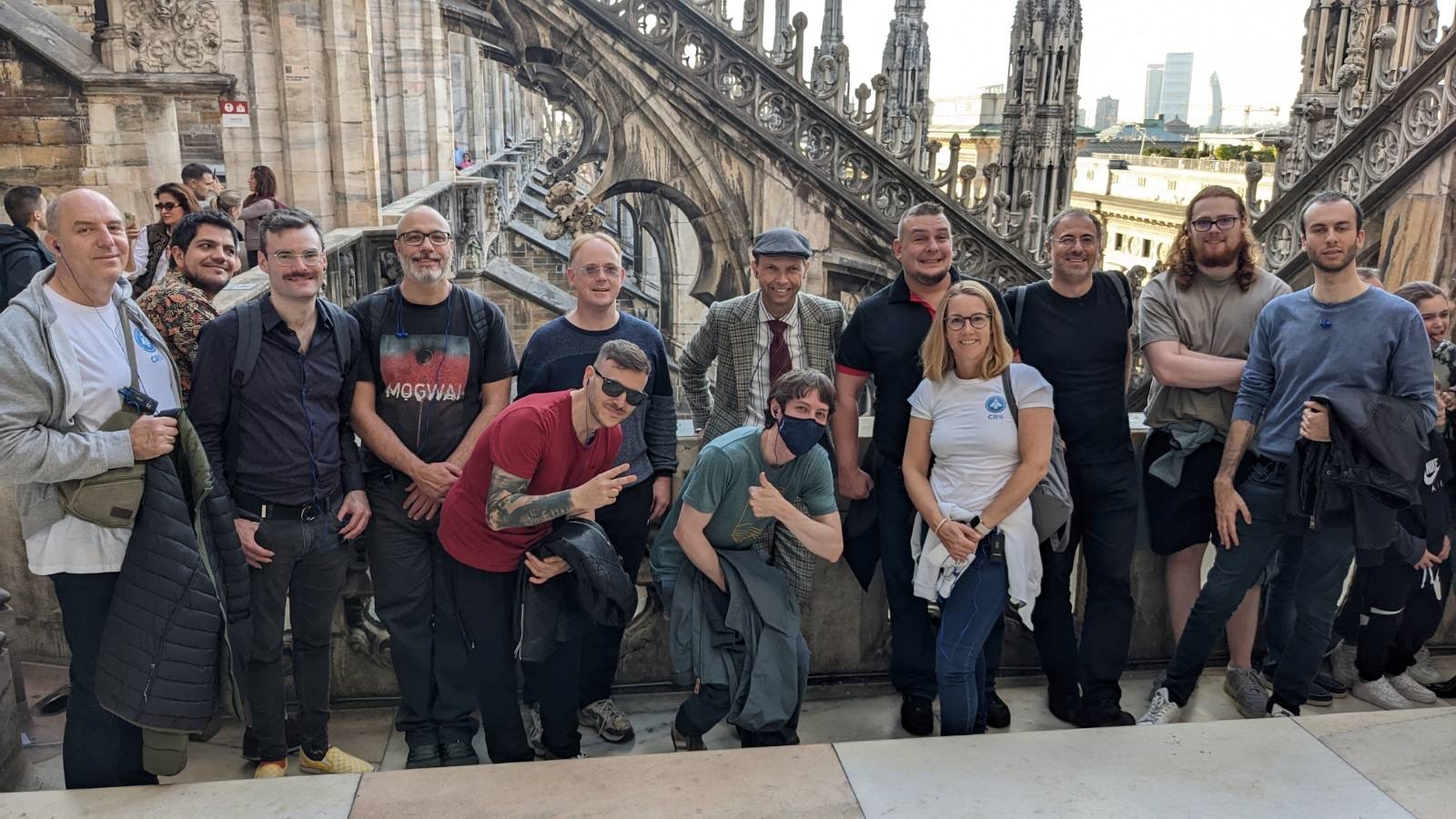 Peak performance: On the roof of Milan&rsquo;s cathedral